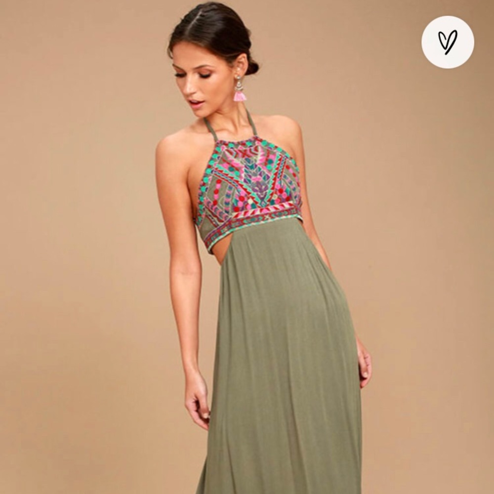 Green Lulu’s Dress